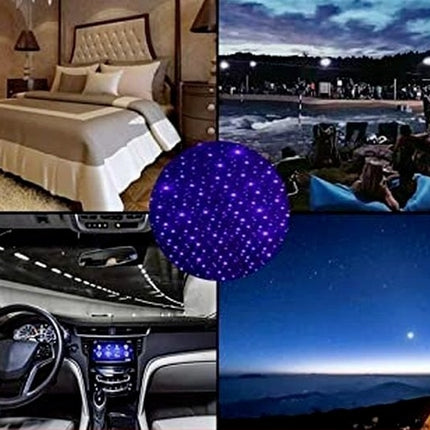 Mini USB-projektor med stjärnhimmel effekt