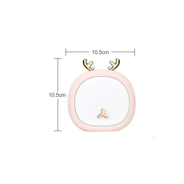 Söt LED nattlampa i form av hjort