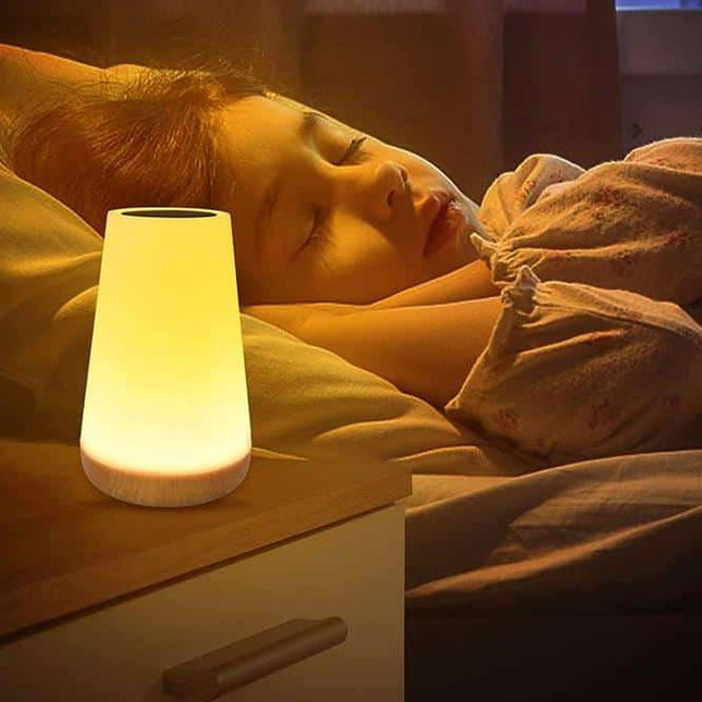 Nattlampa med RGB färgbyte och fjärrkontroll