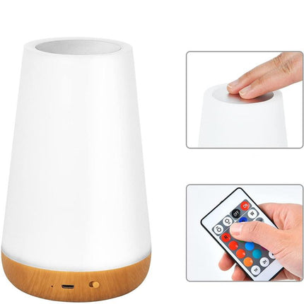 Nattlampa med RGB färgbyte och fjärrkontroll