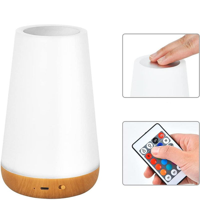 Nattlampa med RGB färgbyte och fjärrkontroll