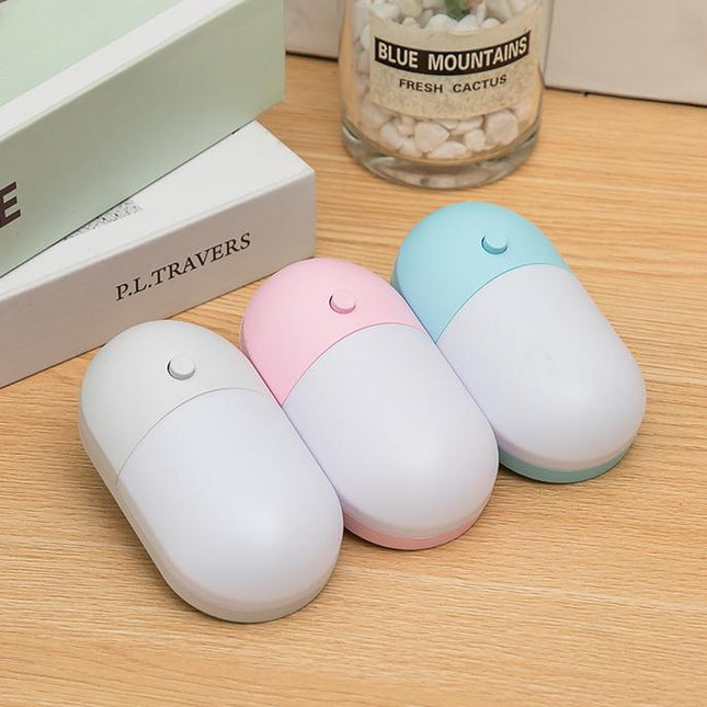 Tvåfärgad LED nattlampa för vägguttag