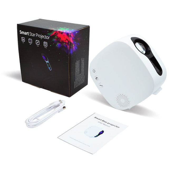 LED projektor stjärnhimmel med Bluetooth WiFi