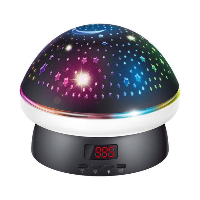 Svamplampa med stjärnhimmel LED projektor