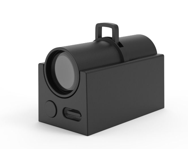 LED projektorlampa med realistisk måne