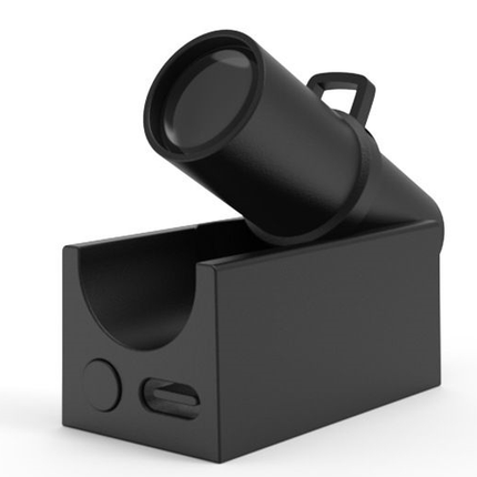 LED projektorlampa med realistisk måne