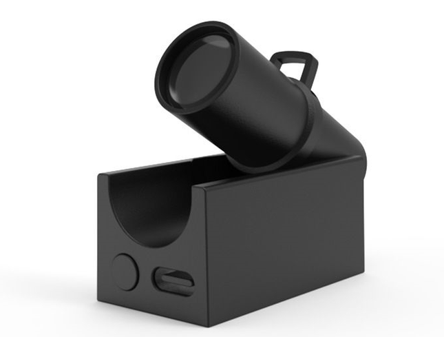 LED projektorlampa med realistisk måne