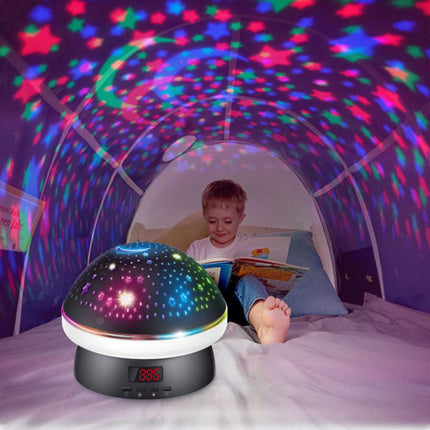 Svamplampa med stjärnhimmel LED projektor