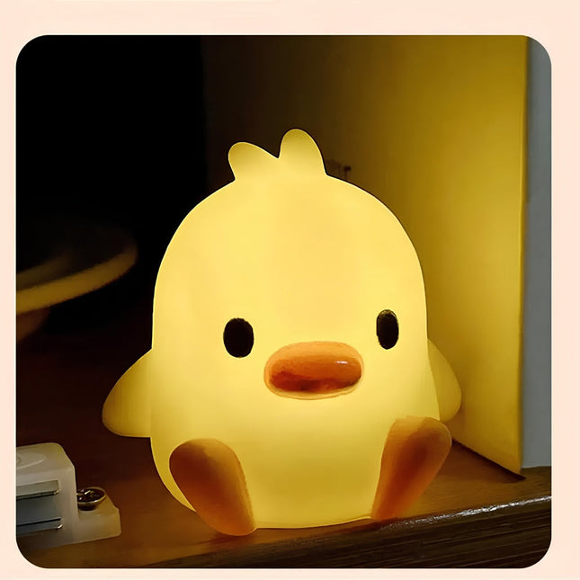 3-pack nattlampor i form av ankungar