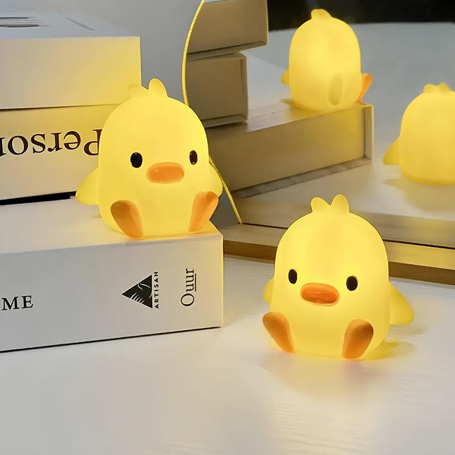 3-pack nattlampor i form av ankungar