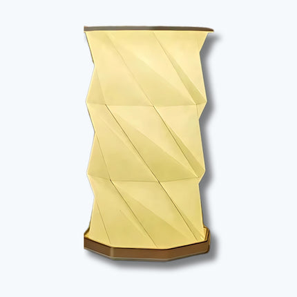 Vikbar LED-lampa med modern origami-design