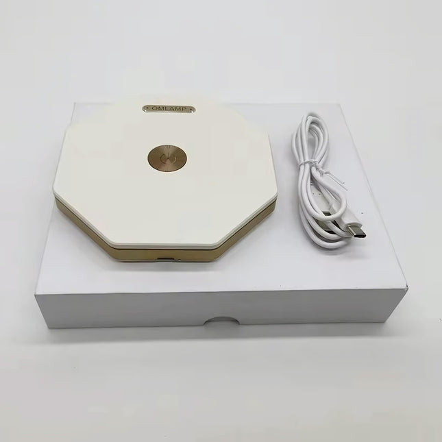 Vikbar LED-lampa med modern origami-design