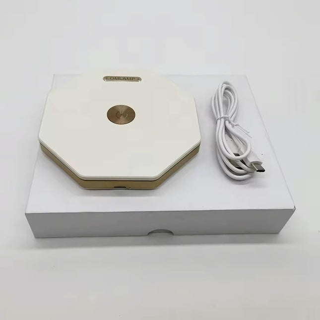 Vikbar LED-lampa med modern origami-design