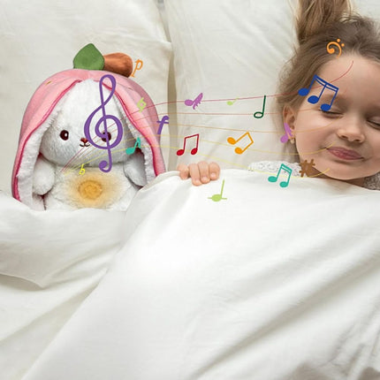 Gosedjur kanin i morot nattlampa