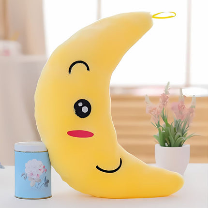 Lysande gosedjur formad som måne