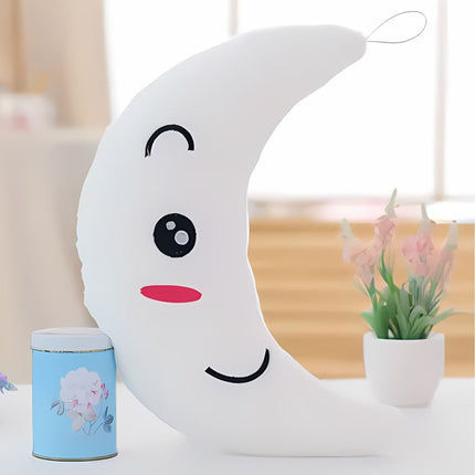 Lysande gosedjur formad som måne