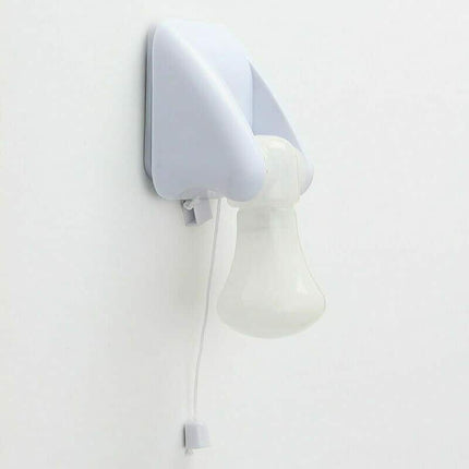 Bärbar LED-lampa med dragsnöre