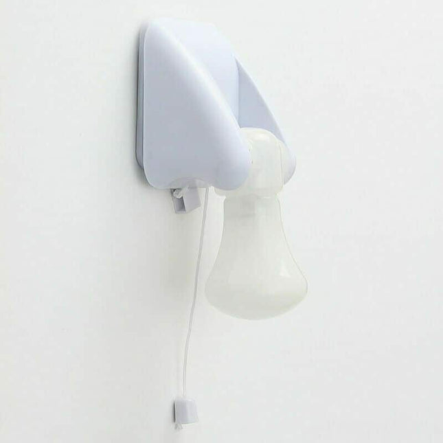 Bärbar LED-lampa med dragsnöre