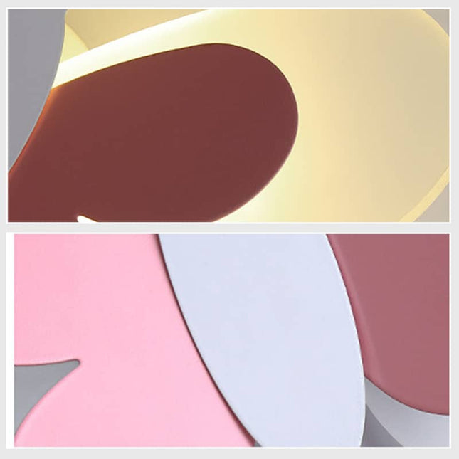 Fjäril LED vägglampa för barnkammare