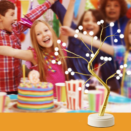 Dekorativt ljusträd med LED-belysning