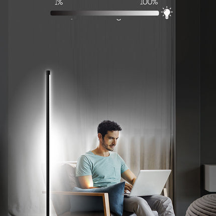 Modern LED golvlampa med regnbågsfärger