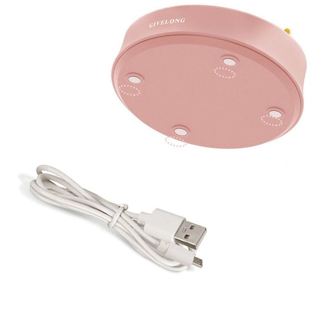 Blomformad skrivbordslampa med justerbar arm