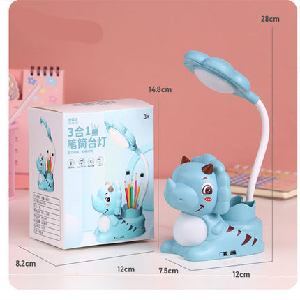 Dinosaurie skrivbordslampa LED för barn