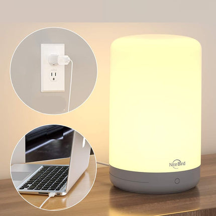 Smart bordslampa med touch och appstyrning