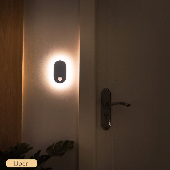 Magnetisk LED-lampa med rörelsesensor