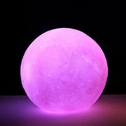 Mångfärgad LED månlampa med fjärrkontroll
