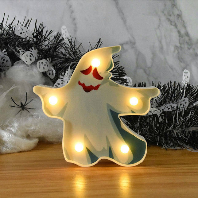 Halloween dekoration spöke med LED-lampor