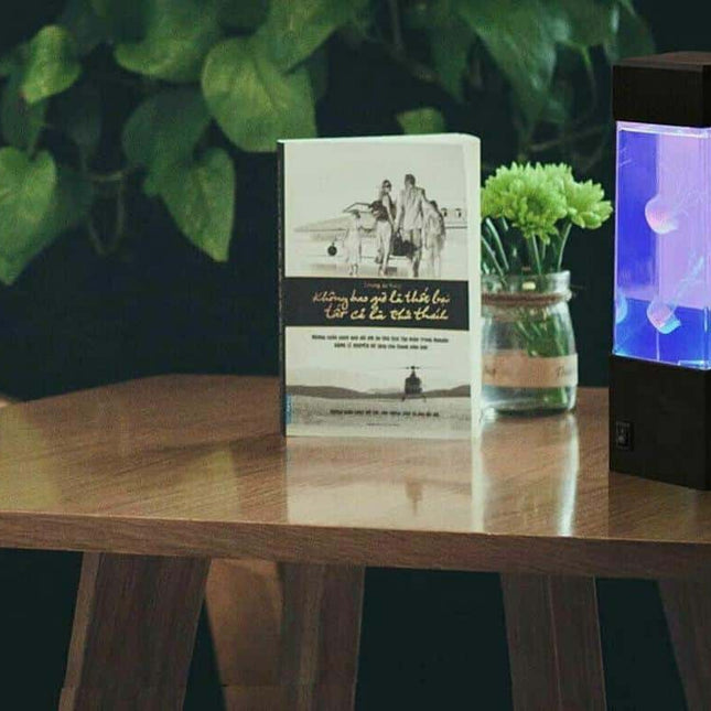 Flerfärgad LED manet lampa med färgbyte
