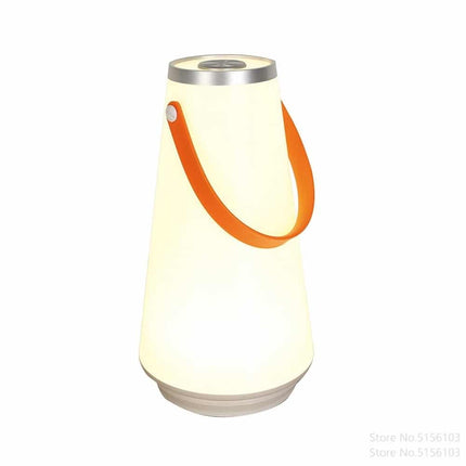 Bärbar LED campinglampa med handtag