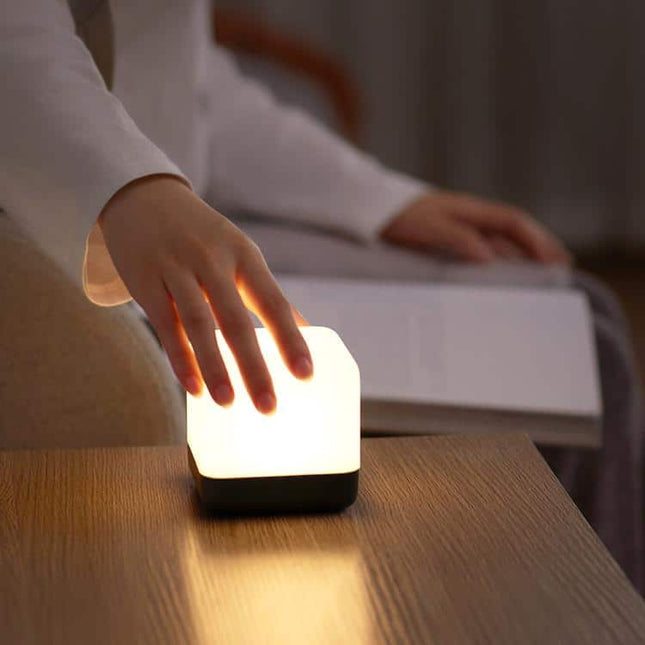 Uppladdningsbar LED nattlampa med timer