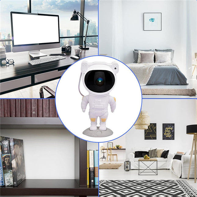 Astronaut stjärnhimmel projektor för barnrum