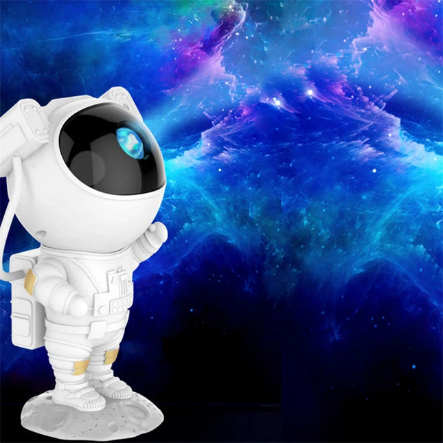 Astronaut stjärnhimmel projektor för barnrum