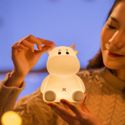 Uppladdningsbar nattlampa älg i silikon