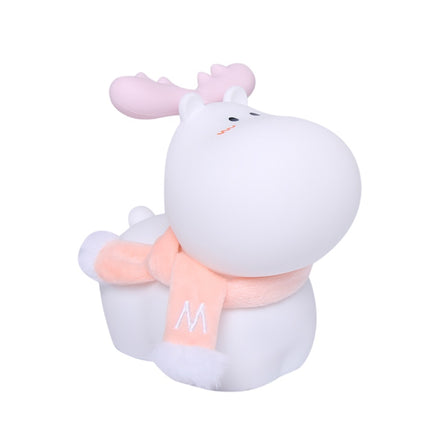 Uppladdningsbar nattlampa älg i silikon