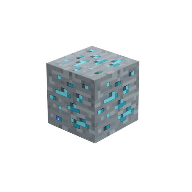 Minecraft Redstone malmblock nattlampa kub
