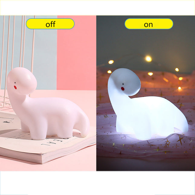 Liten dinosaurie lampa för barnrum