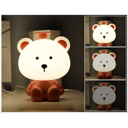 Bordslampa nallebjörn för barnrum