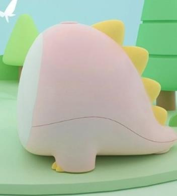 Mjuk dinosaurie nattlampa i silikon