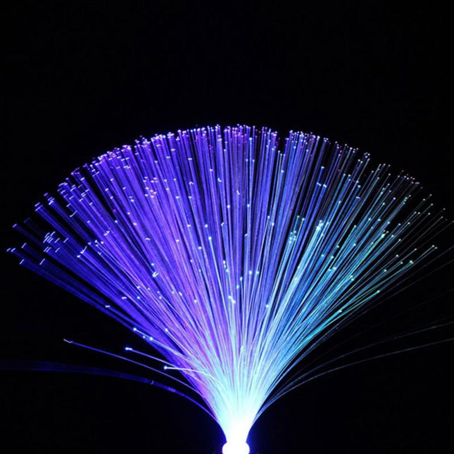 Flerfärgad fiberoptisk LED nattlampa
