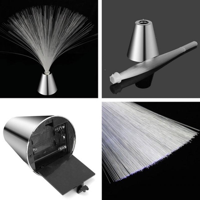 Flerfärgad fiberoptisk LED nattlampa