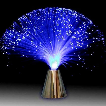Flerfärgad fiberoptisk LED nattlampa