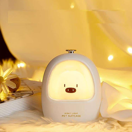 Söt djur nattlampa med touch-funktion