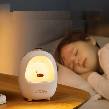 Söt djur nattlampa med touch-funktion