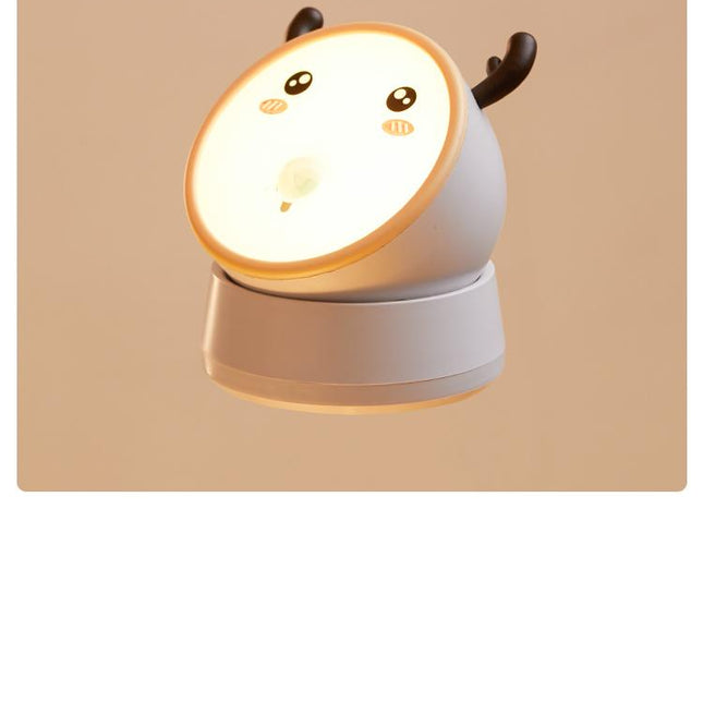 Vägglampa hjort med touch-funktion