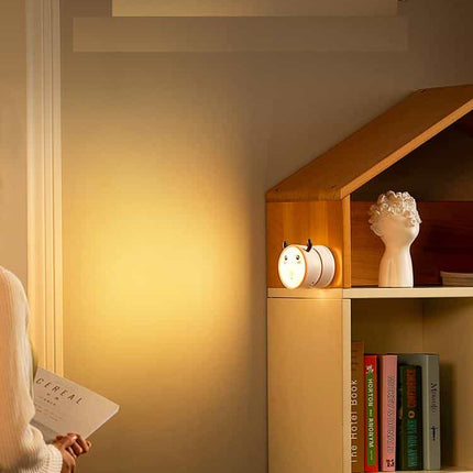 Vägglampa hjort med touch-funktion