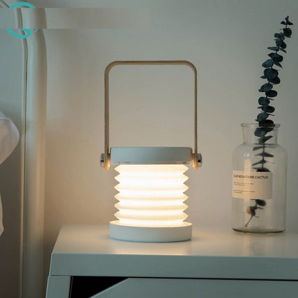 Bärbar vikbar lykta med touch-dimmer